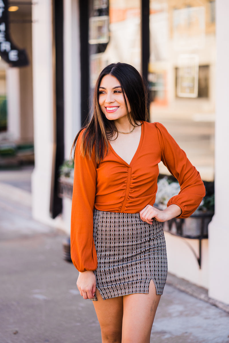 Rylie Ribbed Long Sleeve