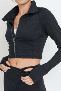 Crop Active Jacket