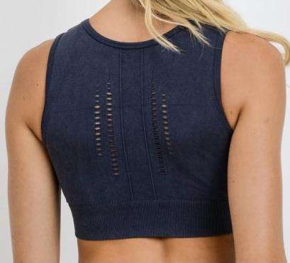 Mineral Wash Sports Bra