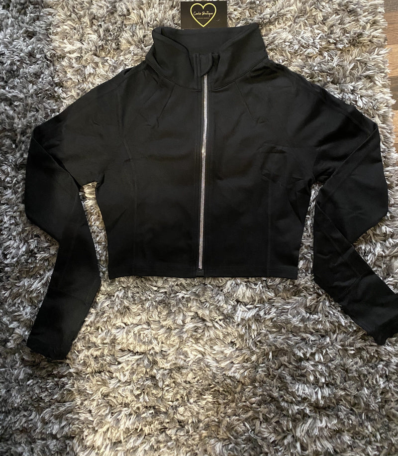 Crop Active Jacket